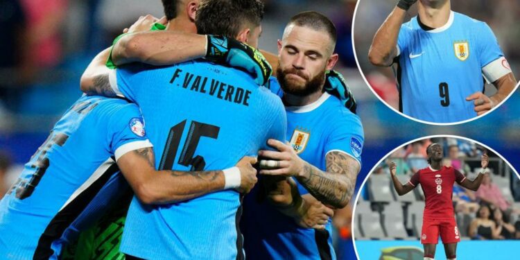 Uruguay defeats Canada to take Copa America third-place match