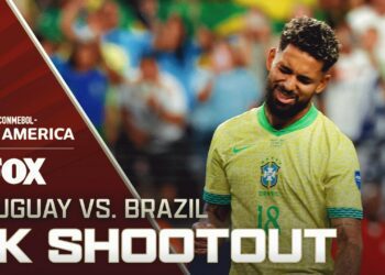 Uruguay vs. Brazil: Full penalty shootout