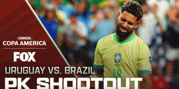 Uruguay vs. Brazil: Full penalty shootout