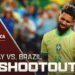 Uruguay vs. Brazil: Full penalty shootout