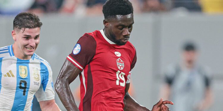 Alphonso Davies Canada Copa America 2024