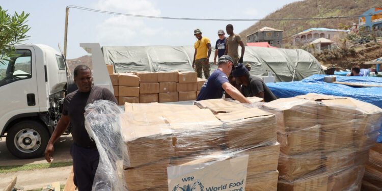 WFP Supports People Affected by Hurricane Beryl in the Caribbean