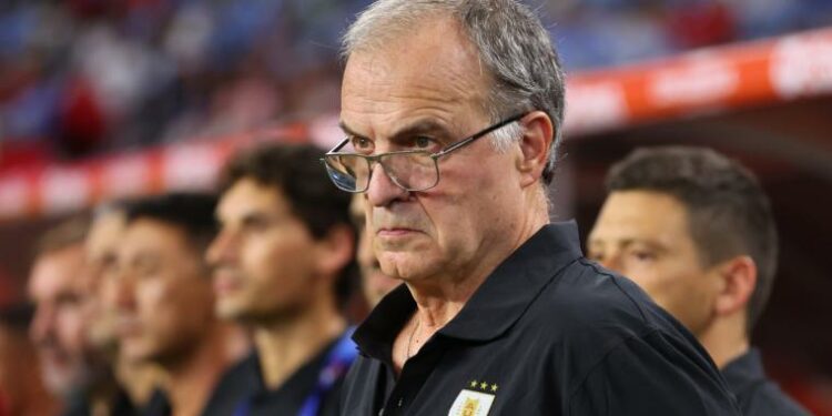 Uruguay head coach Marcelo Bielsa