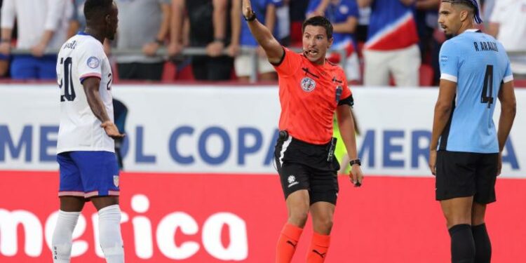 Who is Kevin Ortega? Controversial referee takes center stage during USMNT's Copa America clash with Uruguay