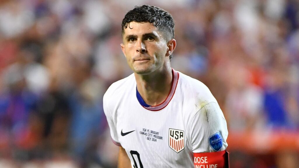 Why isn't Christian Pulisic playing for Team USA at the 2024 Paris Olympics?