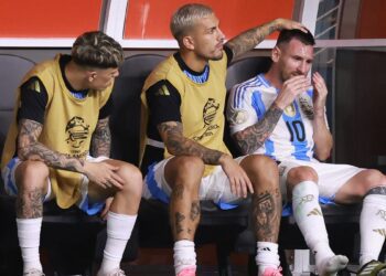 Lionel Messi brought to tears after ankle injury in Copa America final