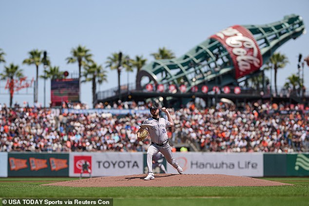 Oracle Park in San Francisco provides a beautiful view of Mission Bay and ranked 5th