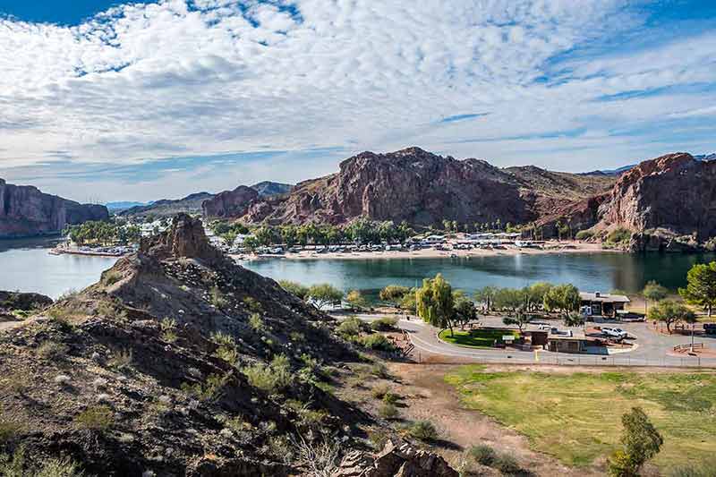 beaches in scottsdale arizona Epic mountain landscape scenery from the walking trail of the state park