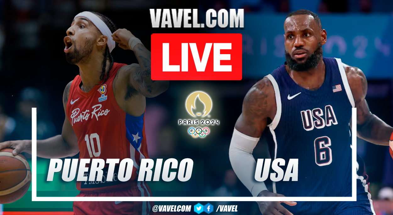 Highlights: Puerto Rico 83-104 USA in Men's Basketball at the Olympic Games