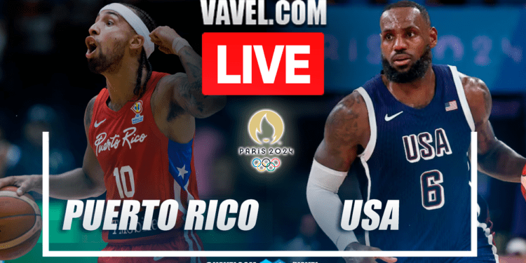 Highlights: Puerto Rico 83-104 USA in Men's Basketball at the Olympic Games | August 5, 2024