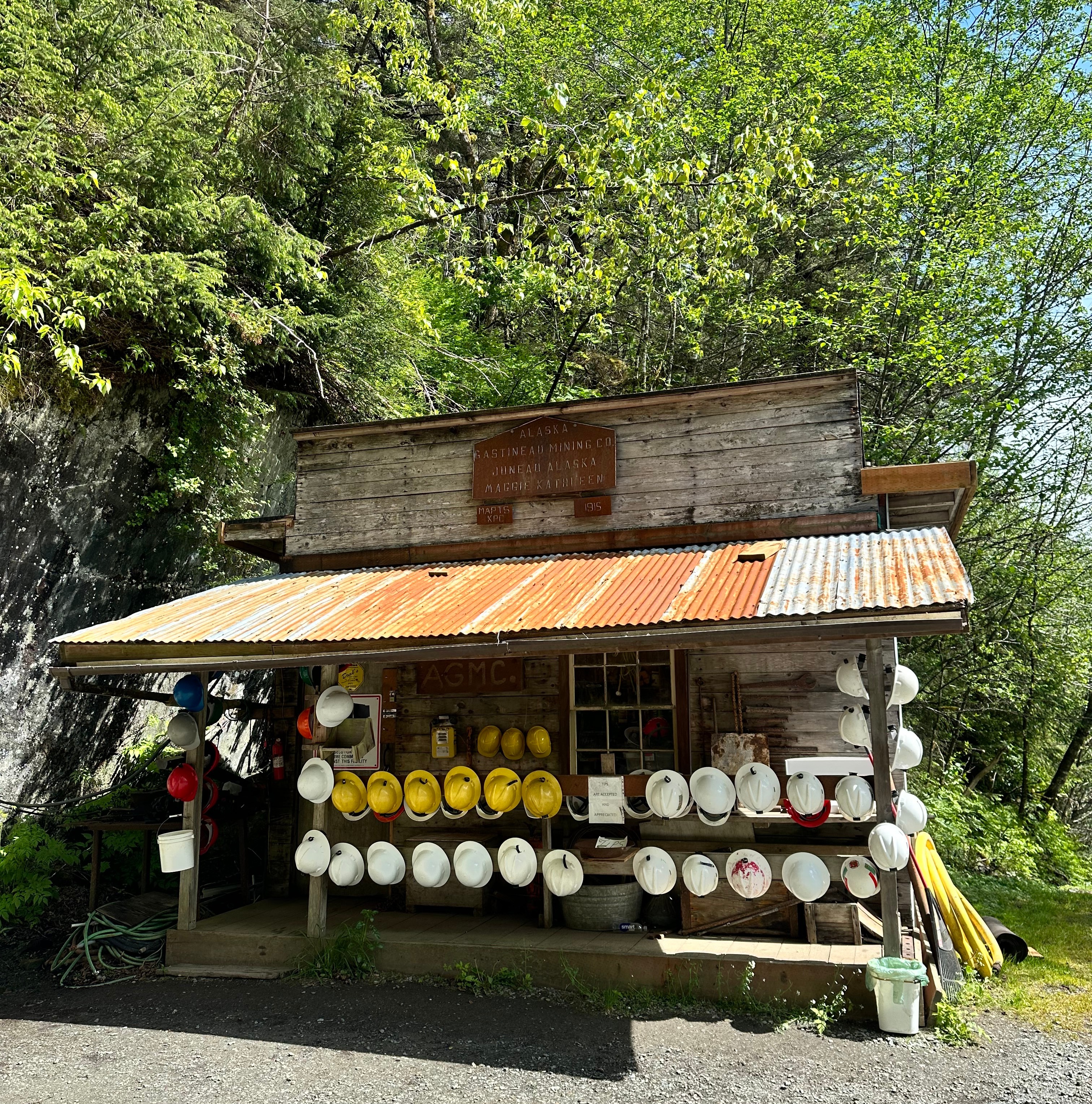 The former AJ mine which was once home to the world's largest gold-producing mill