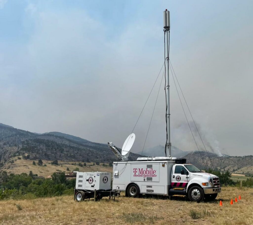 T-Mobile Supporting First Responders During Colorado and California Wildfires