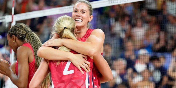 When does Team USA women's volleyball play next? Olympics schedule, TV