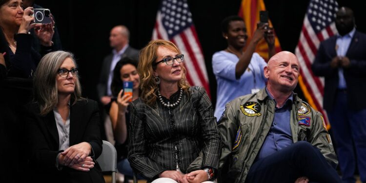 Arizona governor 'thrilled' about Tim Walz. What about Mark Kelly?