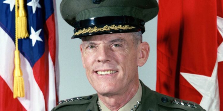 RIP to a Marine general who paved the way for the Corps of today