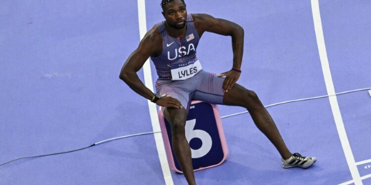 Lyles Cruises Into Olympic 200m Semi-final In Treble Gold Bid