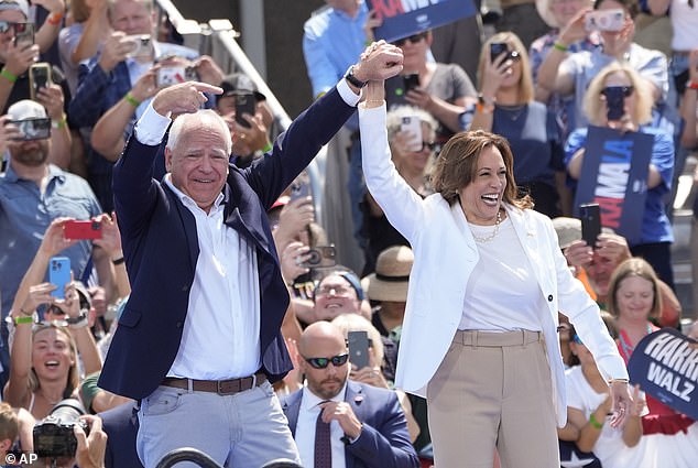 On Tuesday, Harris announced her VP choice: Minnesota Gov. Tim Walz