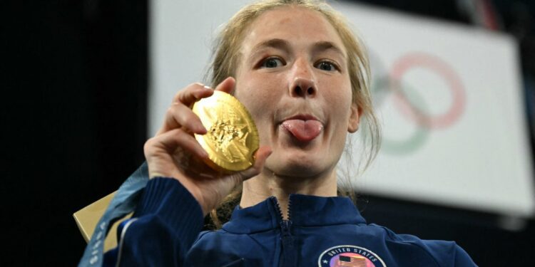 Sarah Hildebrandt wins gold medal in Olympic wrestling – NBC Bay Area