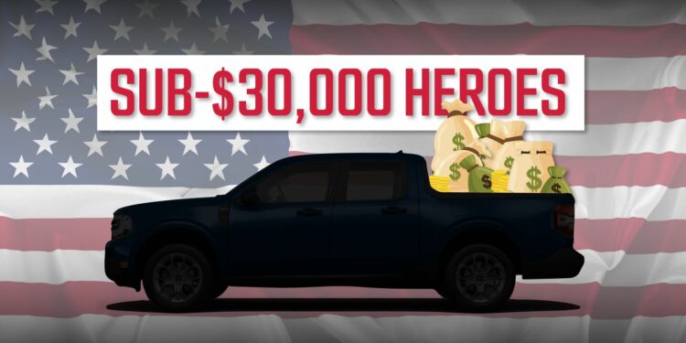 There Are Only 3 Pickup Trucks Left In America For Under $30k