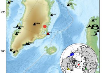 Landslide triggers megatsunami in narrow fjord