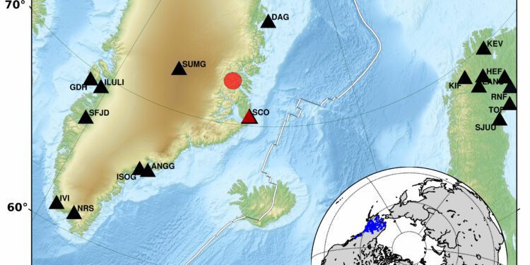 Landslide triggers megatsunami in narrow fjord
