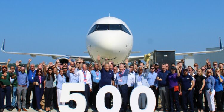 New Delta A321neo becomes Airbus’ 500th US-made aircraft
