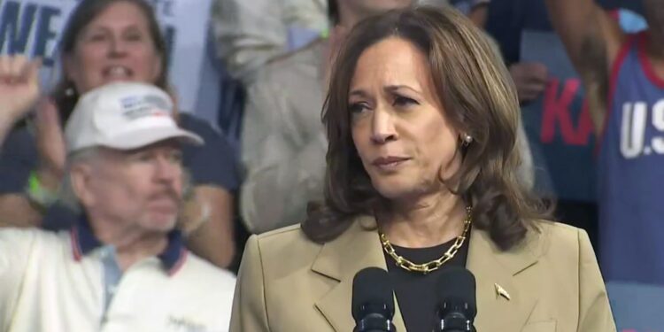 Harris calls for ceasefire, respect for protesters at Arizona rally