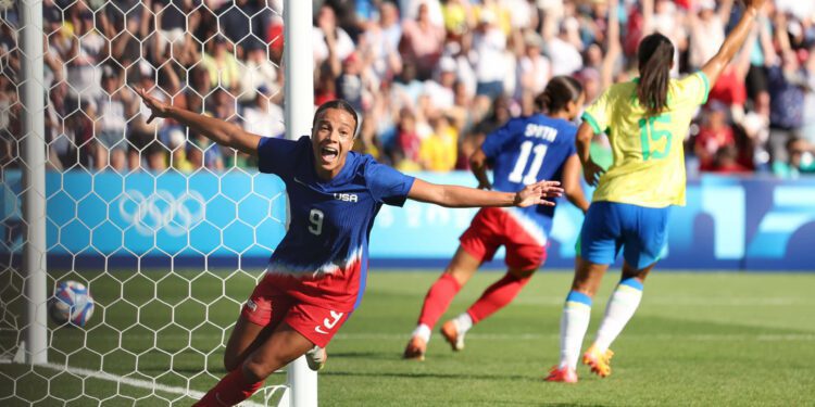 USA 1 Brazil 0: Mal Swanson’s goal wins first USWNT Olympic gold in 12 years
