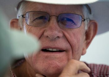Ed Curry, the chile grower, keeps an eye on farms and groundwater