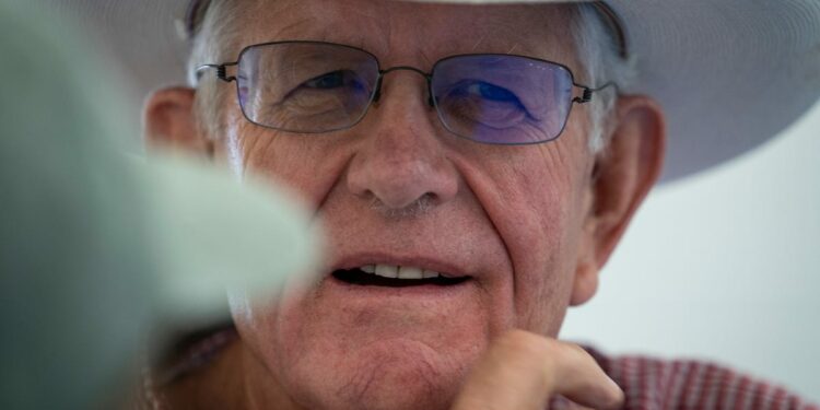 Ed Curry, the chile grower, keeps an eye on farms and groundwater