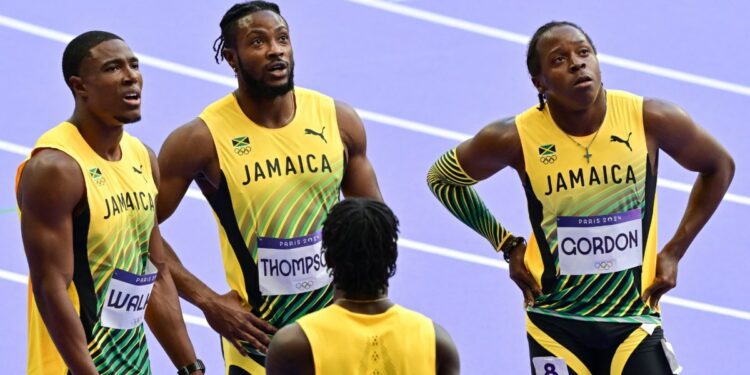 Jamaica's men's 4x100m relay stunningly fails to qualify for Olympic final