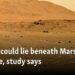 Ocean could lie beneath Mars' surface, study says