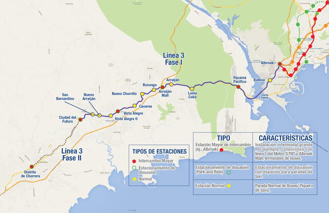  Esta es la ruta de la nueva línea 3 Metro de Panamá. Foto: El Metro de Panamá<br>    ” title=” Esta es la ruta de la nueva línea 3 Metro de Panamá. Foto: El Metro de Panamá<br>    ” width=”100%” height=”100%” loading=”lazy” decoding=”async”/></p><p style=