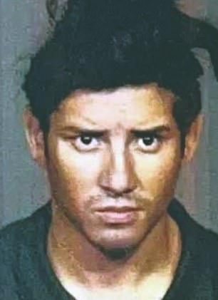 Reported Nicaraguan migrant David Davon-Bonilla, 24, (lpictured) and 37-year-old Mexican Leovando Moreno were arrested Sunday, after Davon-Bonilla allegedly raped a 46-year-old tourist close by