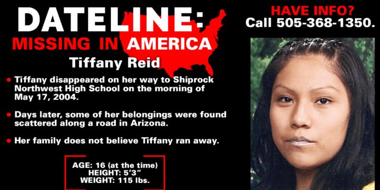 Teen Tiffany Reid’s 2004 New Mexico Disappearance Still a Mystery