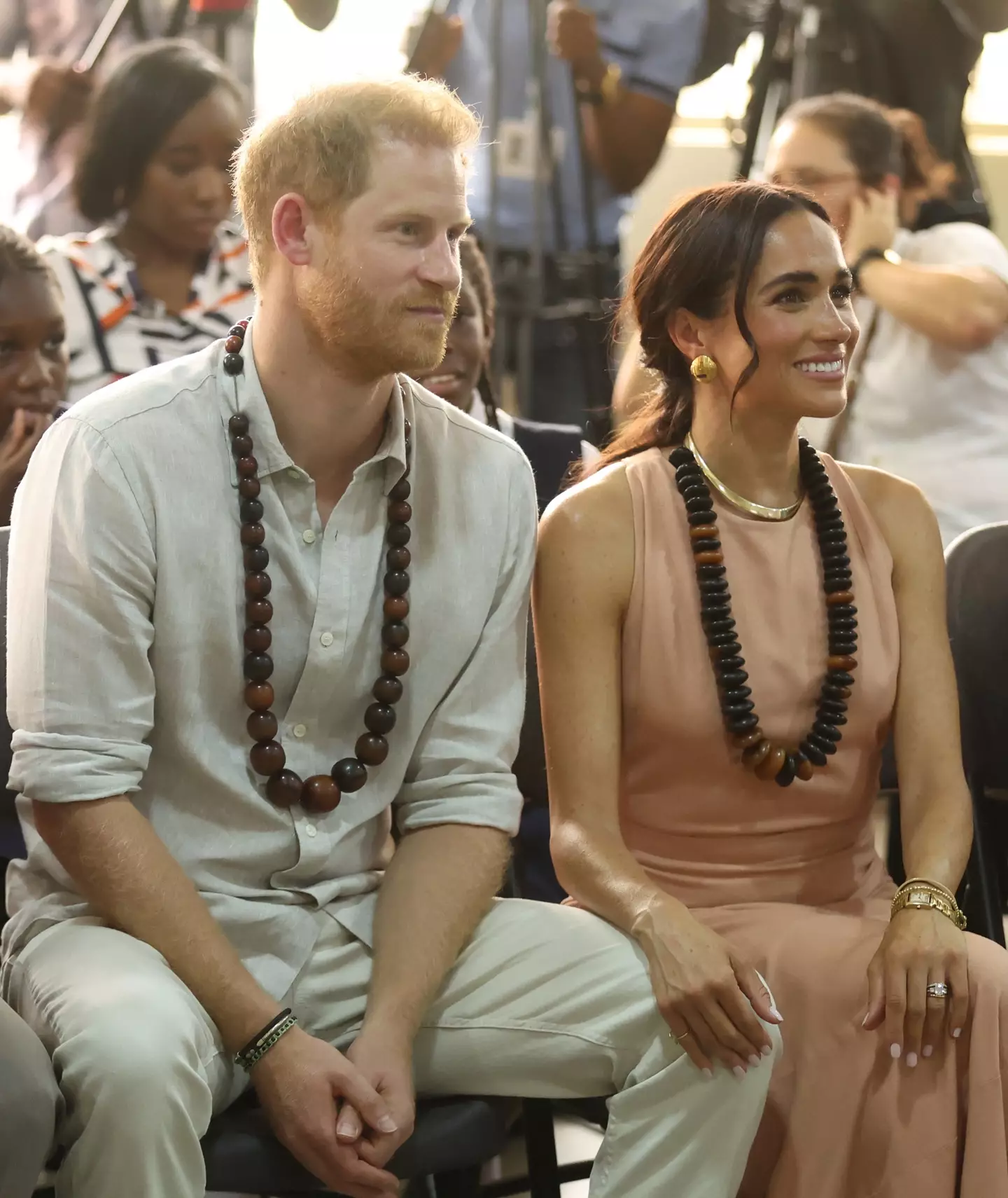 A friend of Prince William has encouraged Harry to apologise. (Emmanuel Osodi/Anadolu via Getty Images)