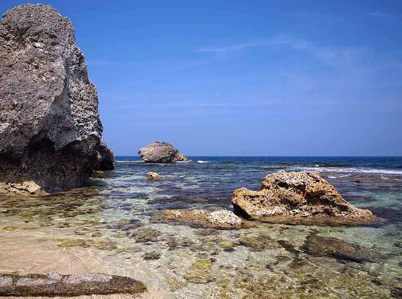 best beaches in taiwan rock beach in taiwan Liuqiu