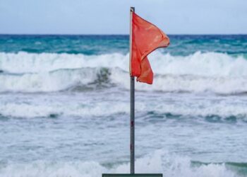 Tropical Storm Ernesto's winds strengthen to near-hurricane force as it departs Puerto Rico