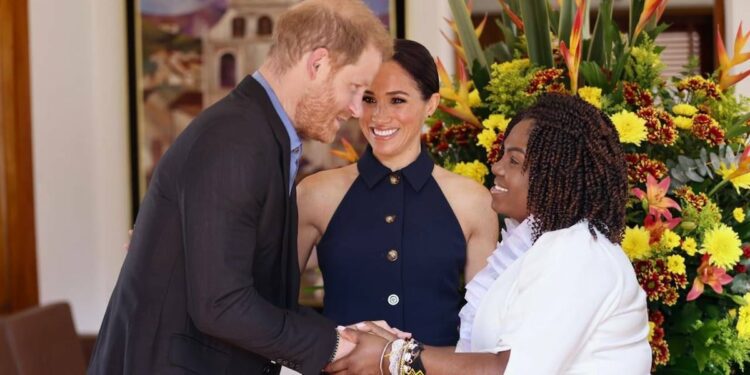 Meghan Markle and Prince Harry kick off visit to Colombia: Photos