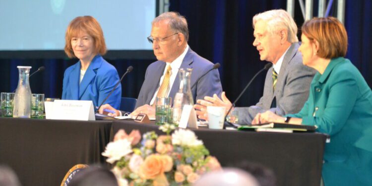 Collaboration, government efficiency highlight US Senate committee hearing at Grand Farm