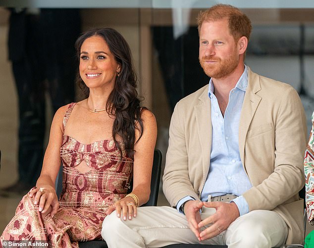 Earlier, Meghan proved her fashion prowess once again today as she stepped out in Colombia alongside Prince Harry to begin their four-day tour of the South American nation