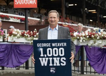 1,000 Wins in North America for Trainer George Weaver