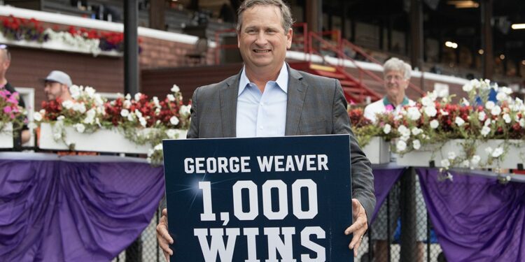 1,000 Wins in North America for Trainer George Weaver