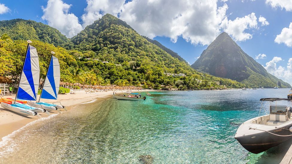 St Lucia is home to spectacular views as well as activities for both land lovers and water sports enthusiasts (Credit: Getty Images)