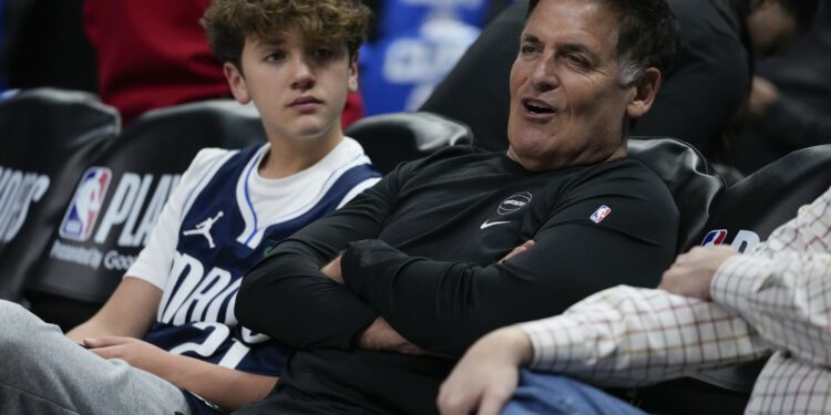 Mark Cuban Responds to Conservative's Comment About Tim Walz' Teen Son
