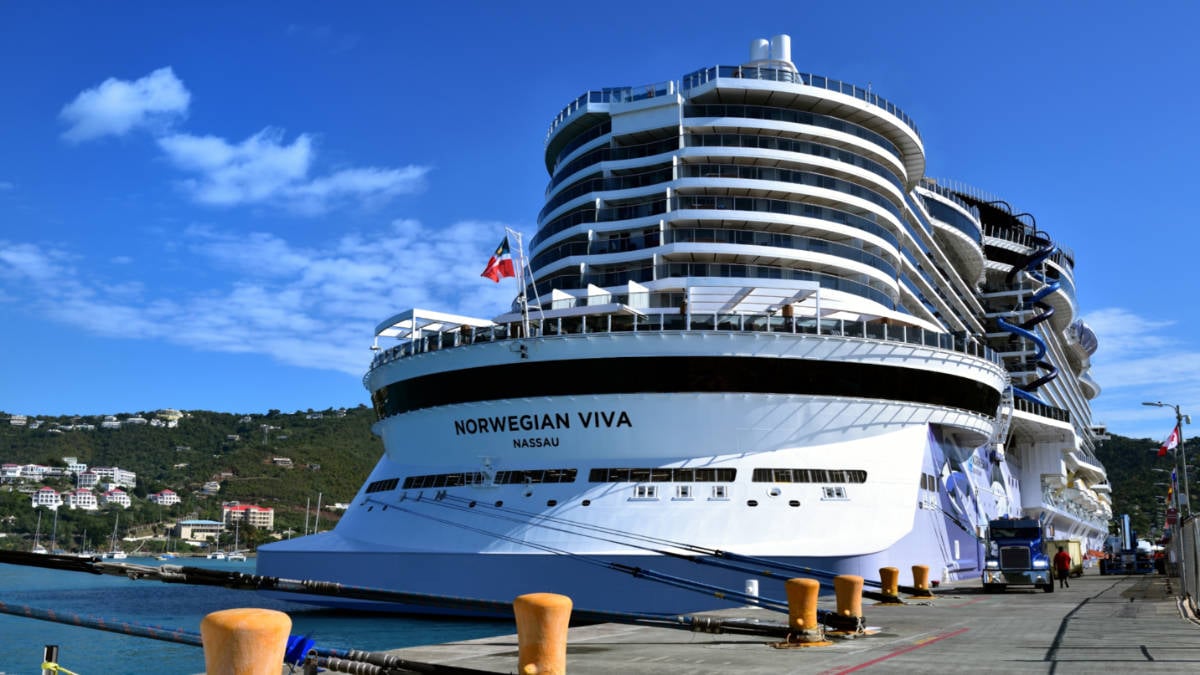 Norwegian Viva Cruise Ship in the Caribbean