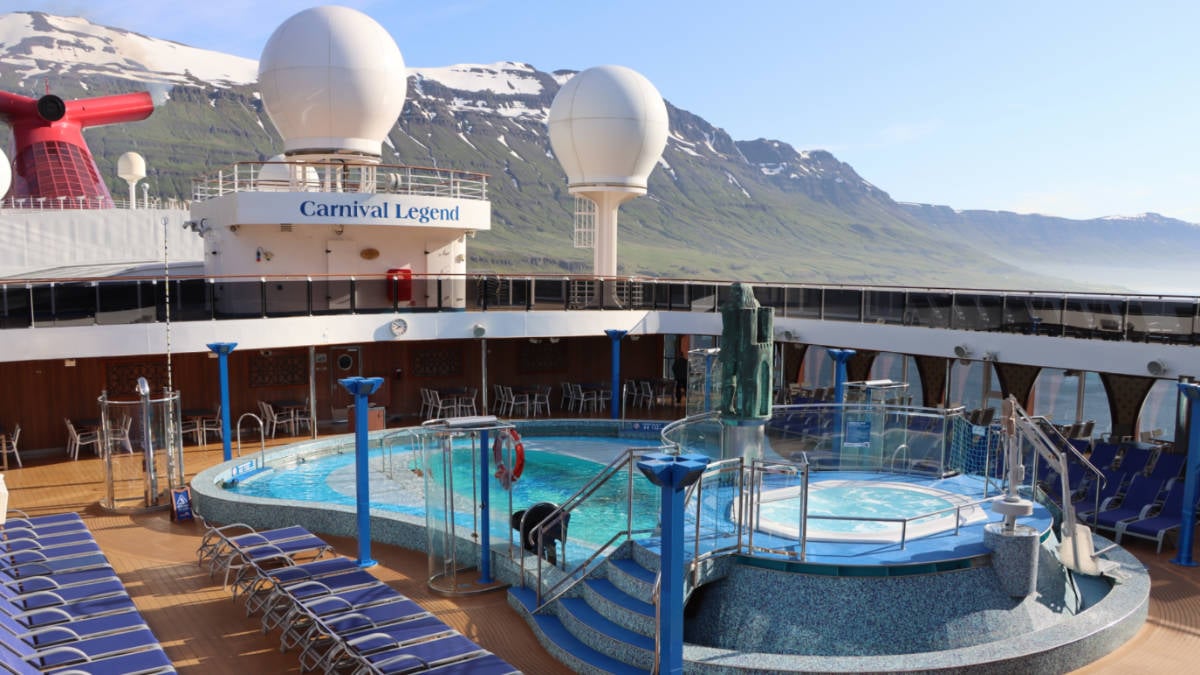 Carnival Legend Lido Deck