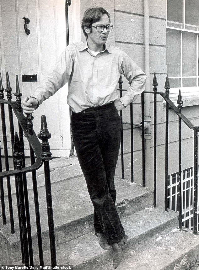 Prince Richard seen outside his home in 1971, before he had any inkling that he was so succeed his father as the Duke of Gloucester