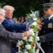 Trump lays wreath to mark 3 years since Kabul airport attack that killed US troops