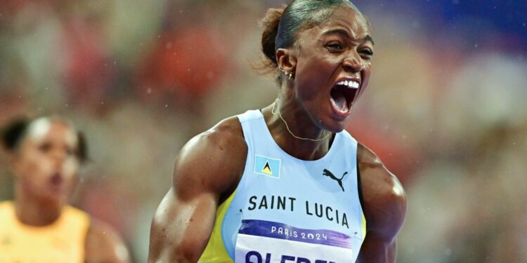 Julien Alfred makes history, wins gold as St. Lucia's first medal